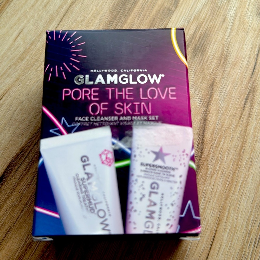 GLAMGLOW Pore The Love Of Skin Face Cleanser And Mask Set